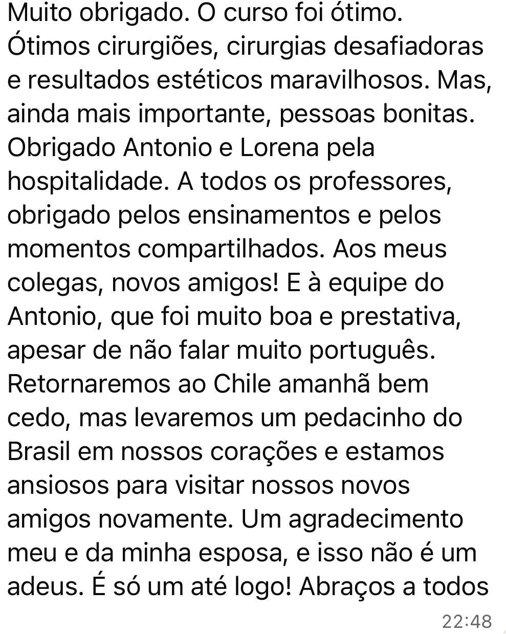 Depoimento Dr. Eduardo Oyarse